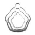 Load image into Gallery viewer, 3Pcs Stainless Steel Cupcake Cookie Cutter Set
