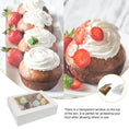 Load image into Gallery viewer, 6 Pk, 12 Hole Cupcake Boxes With Clear Window SOLD OUT
