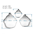 Load image into Gallery viewer, 3Pcs Stainless Steel Cupcake Cookie Cutter Set
