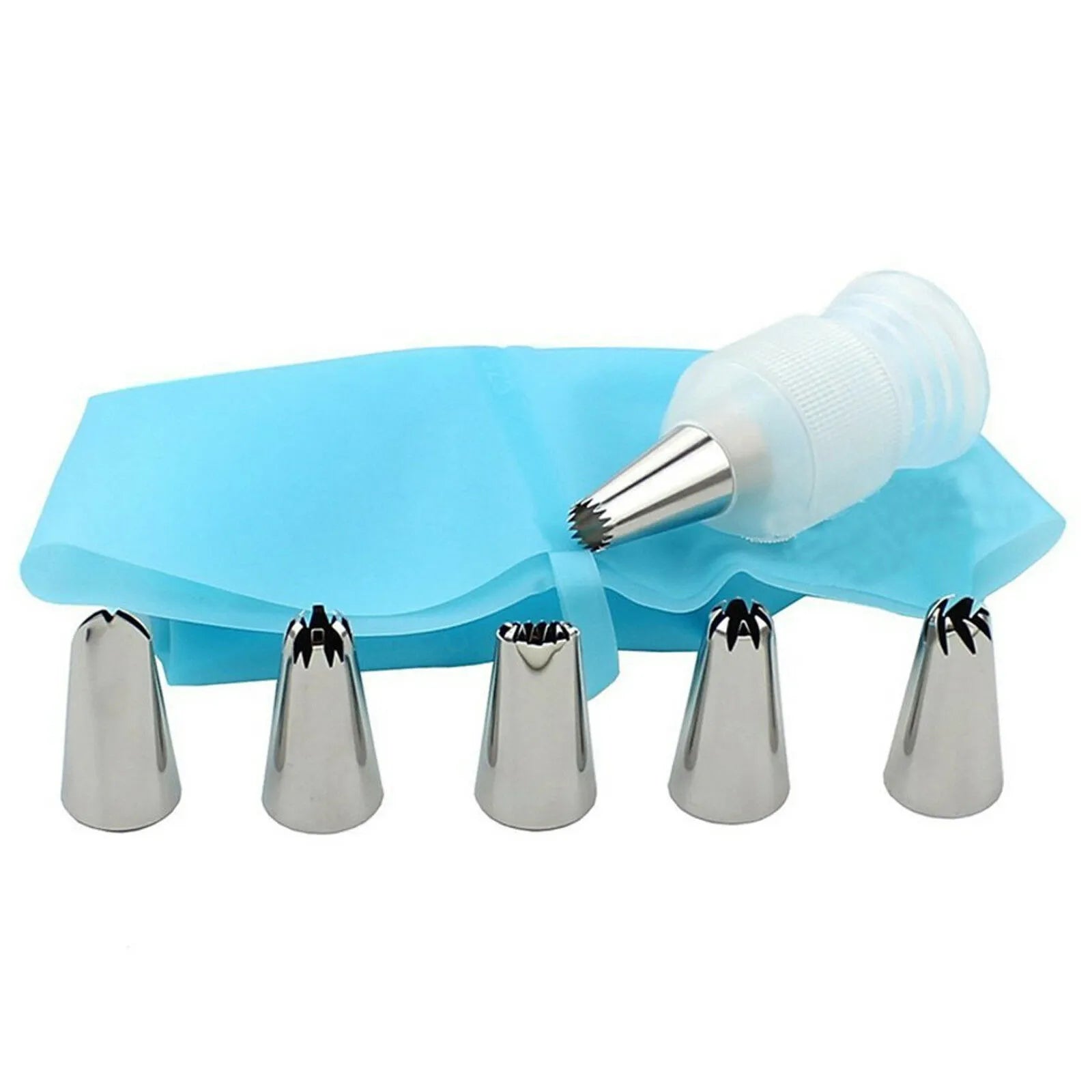 24 Pc Piping Tips and Pastry Bag Tool Set