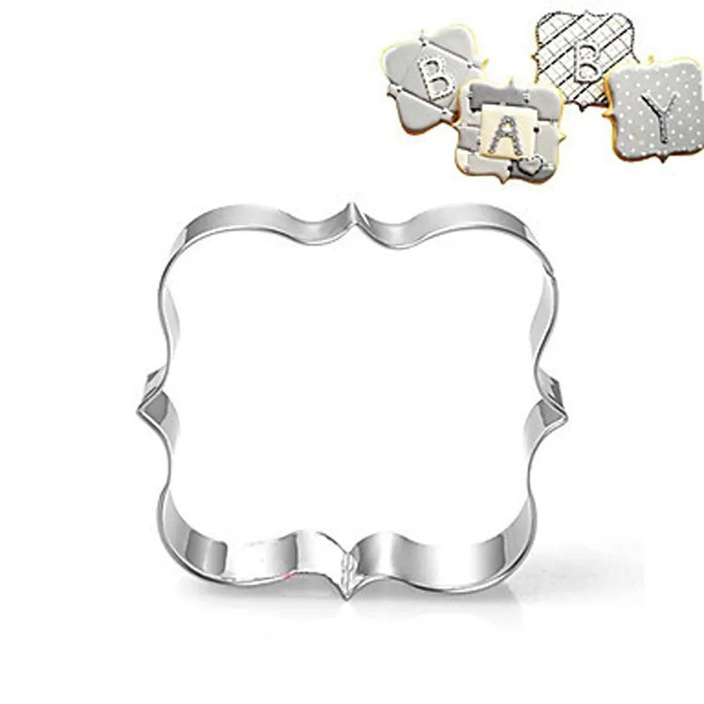 3pcs Stainless Steel Cookie Cutter Set