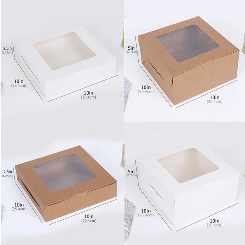 10 Pk Cake or Pie Boxes