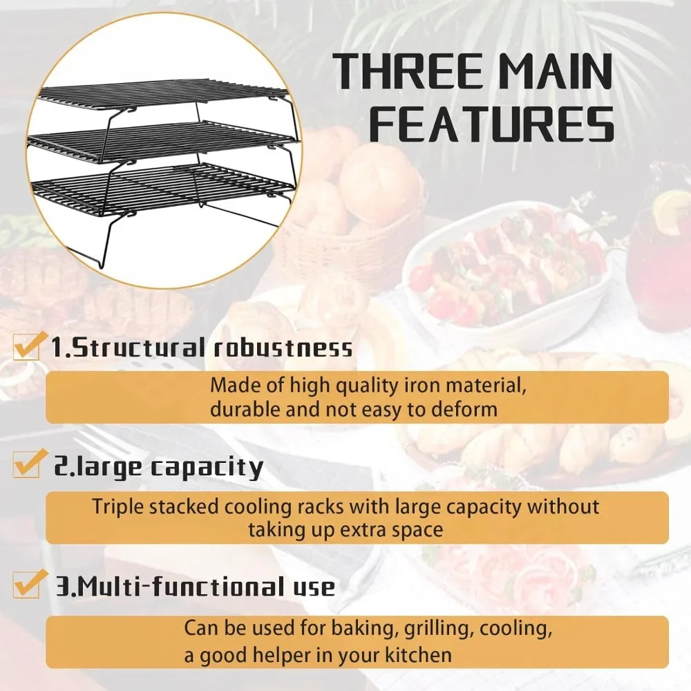 3-Tier Cooling Rack