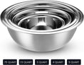 Load image into Gallery viewer, 5 PC Stainless Steel Mixing Bowls With Lids Set
