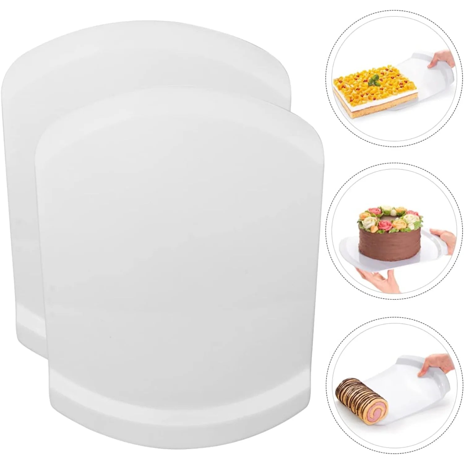 2pk Cake Lifter/Transfer Tray