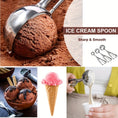 Load image into Gallery viewer, 3pcs Stainless Steel Cookie Dough Scoop Set
