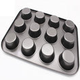 Load image into Gallery viewer, 12 Cup Carbon Steel Muffin/Cupcake Baking Pan
