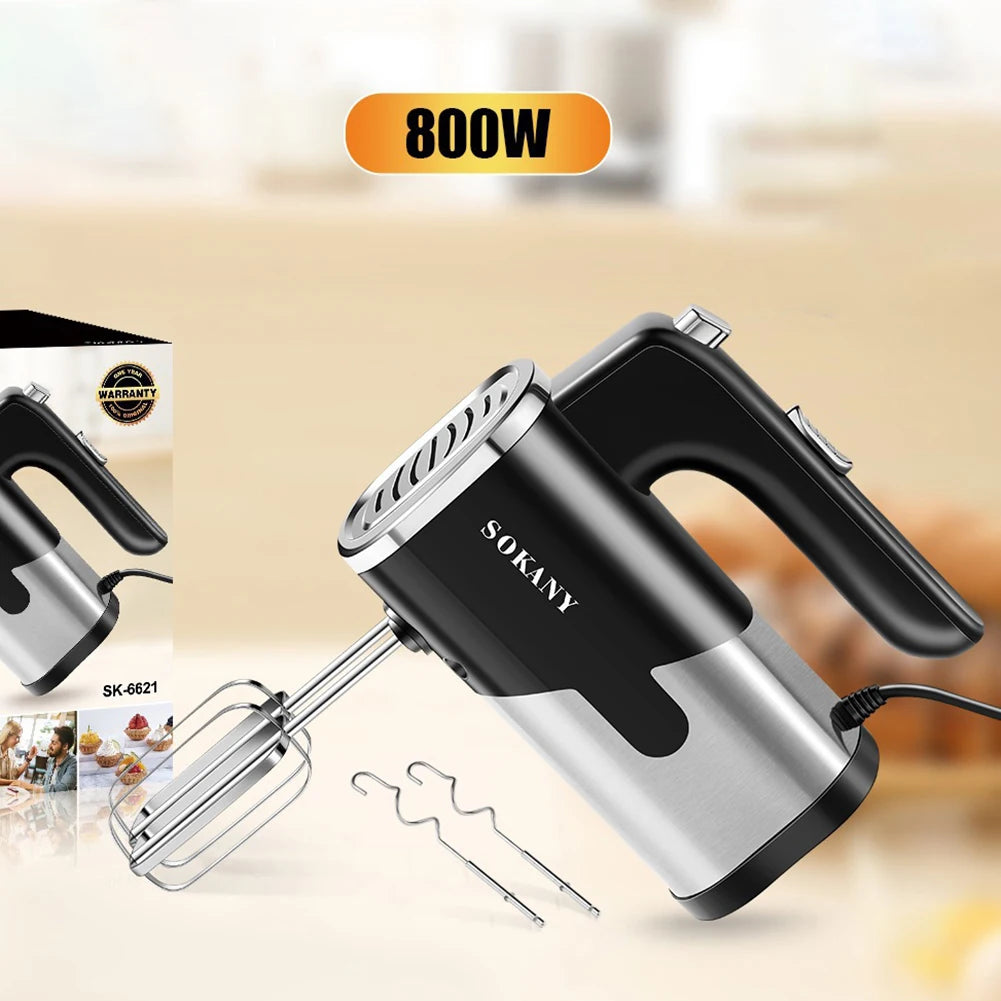 800W Electric Handheld Mixer