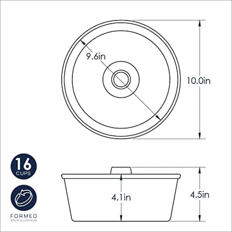 Tube Cake Pan, 16-Cup