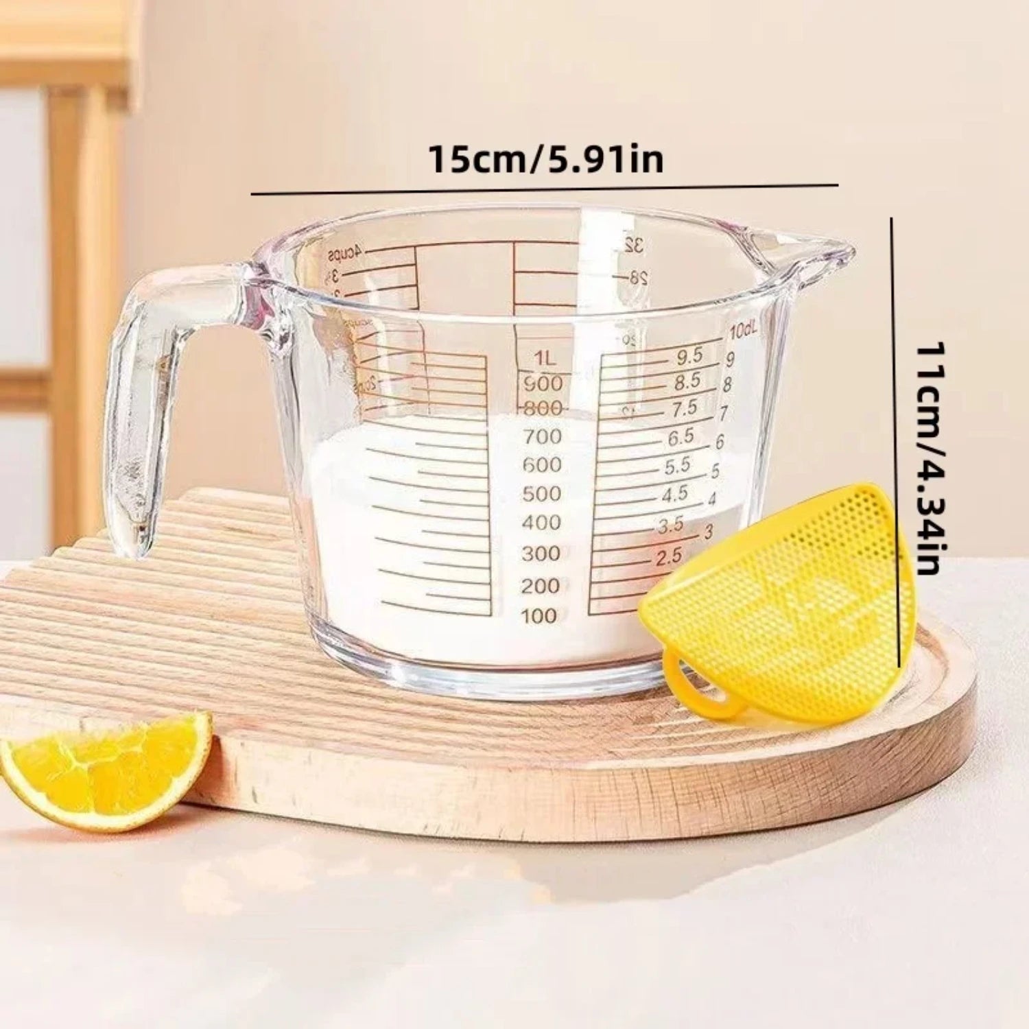 2 cup/4 cup Glass Measuring Cups