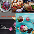 Load image into Gallery viewer, 3pcs Stainless Steel Cookie Dough Scoop Set
