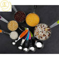 Load image into Gallery viewer, 10 Pcs Food Grade Stainless Steel Measuring Spoon and Cup Set
