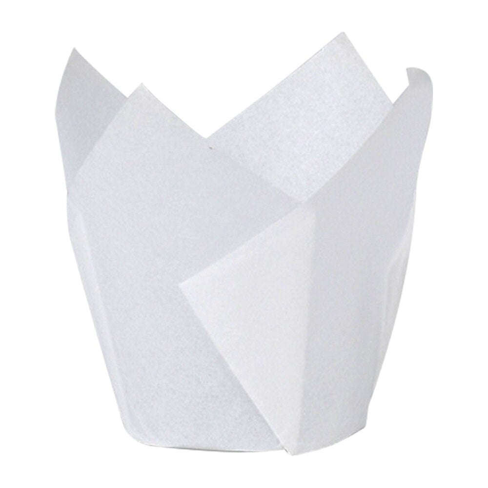 50pcs Oil Proof Tulip Cupcake Liner/Baking Cup